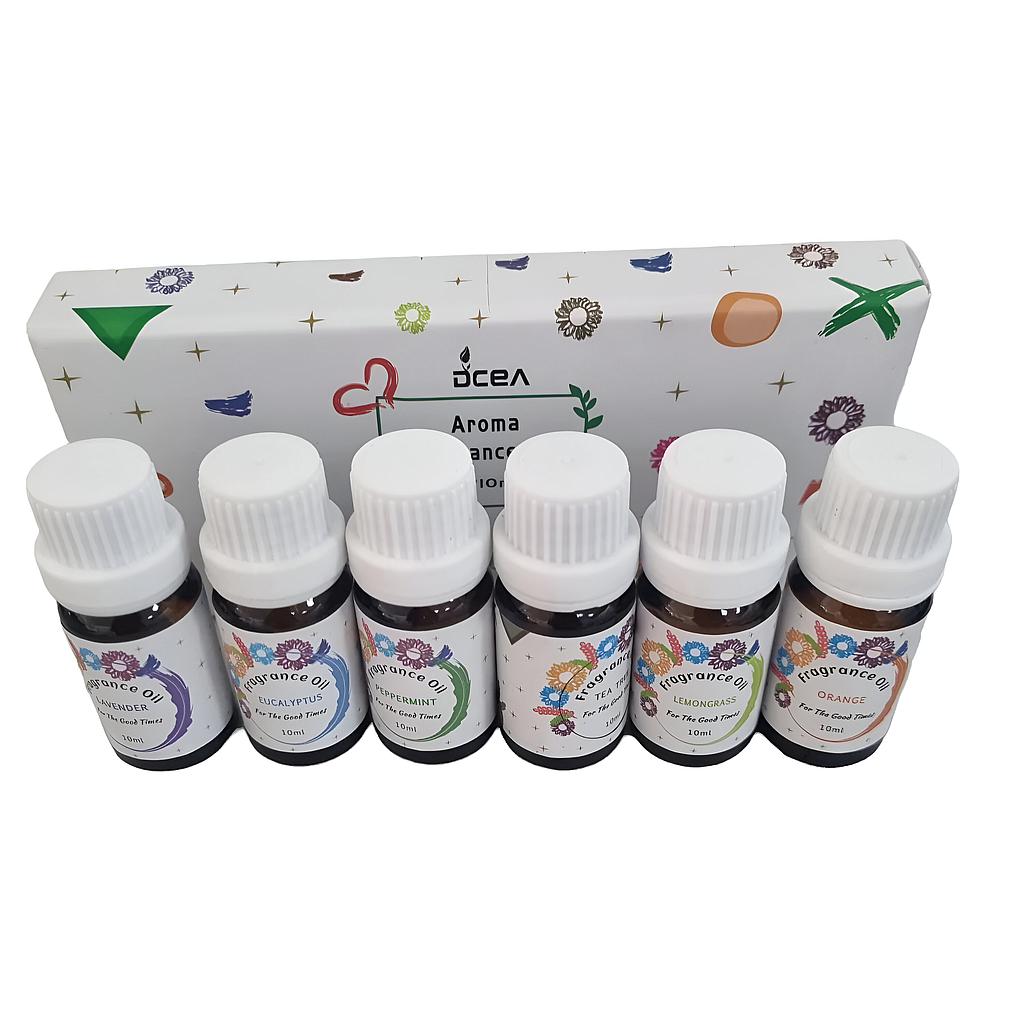 Aceites Esencias Perfumadas Aroma Pack X6